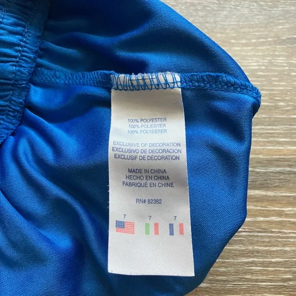 Boys Size 7 Champion Royal Blue Sports Shorts - Picture 4 of 6